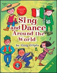 Sing and Dance Around the World #2 Reproducible Book & CD Thumbnail